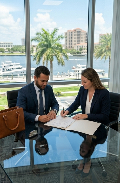 West Palm Beach mobile notary and Florida apostille service — local landmark